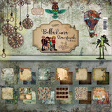 Bella Luna Crafts Steampunk 8x8 Inch Collection Pack (BLC-0001/s)