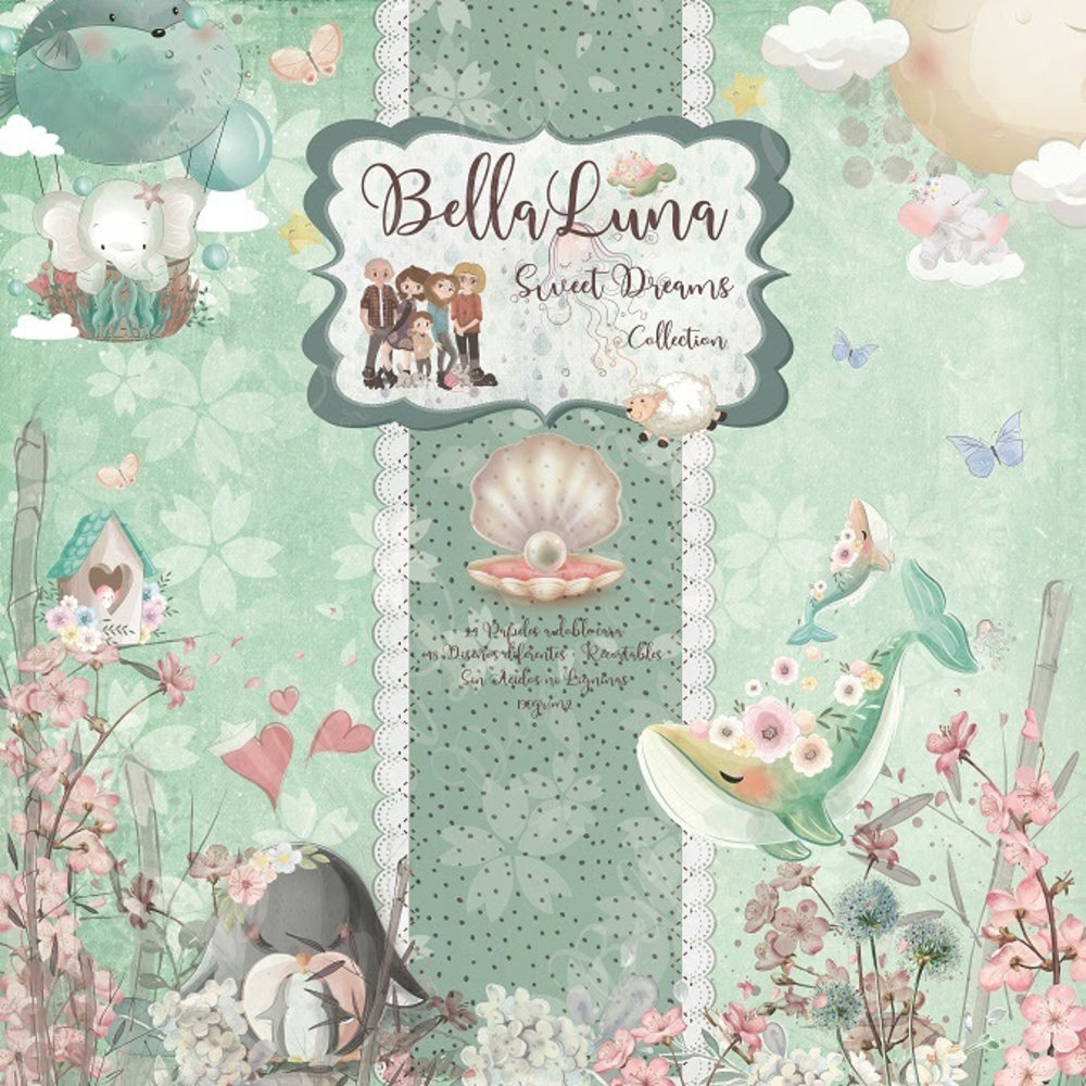 Bella Luna Crafts Sweet Dreams 8x8 Inch Collection Pack (BLC-0005/s) Bella Luna Crafts Sweet Dreams 8x8 Inch Collection Pack (BLC-0005/s)
