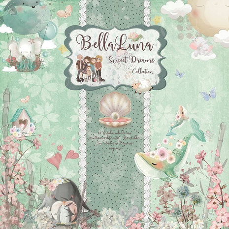 Bella Luna Crafts Sweet Dreams 8x8 Inch Collection Pack (BLC-0005/s) Bella Luna Crafts Sweet Dreams 8x8 Inch Collection Pack (BLC-0005/s)