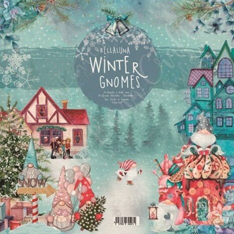 Bella Luna Crafts Winter Gnomes 8x8 Inch Collection Pack (BLC-0011/s) Bella Luna Crafts Winter Gnomes 8x8 Inch Collection Pack (BLC-0011/s)