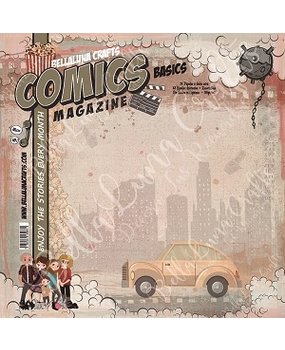 Bella Luna Crafts Comic Magazine 8x8 Inch Collection Pack (BLC-0016/s)
