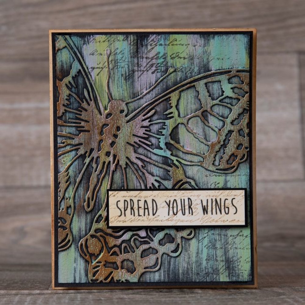 Sizzix Thinlits Die Perspective Butterfly (665201) Sizzix Thinlits Die Perspective Butterfly (665201)