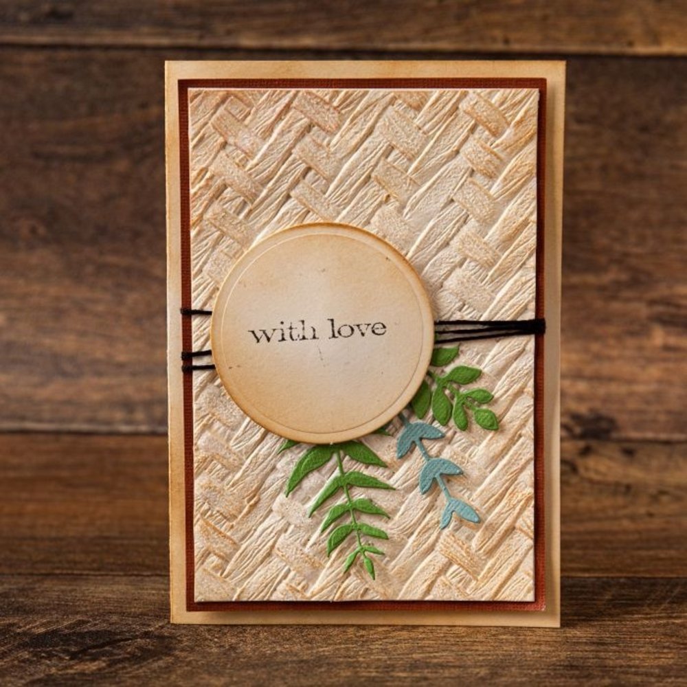 Sizzix 3D Texture Fades Intertwined (664759) Sizzix 3D Texture Fades Intertwined (664759)