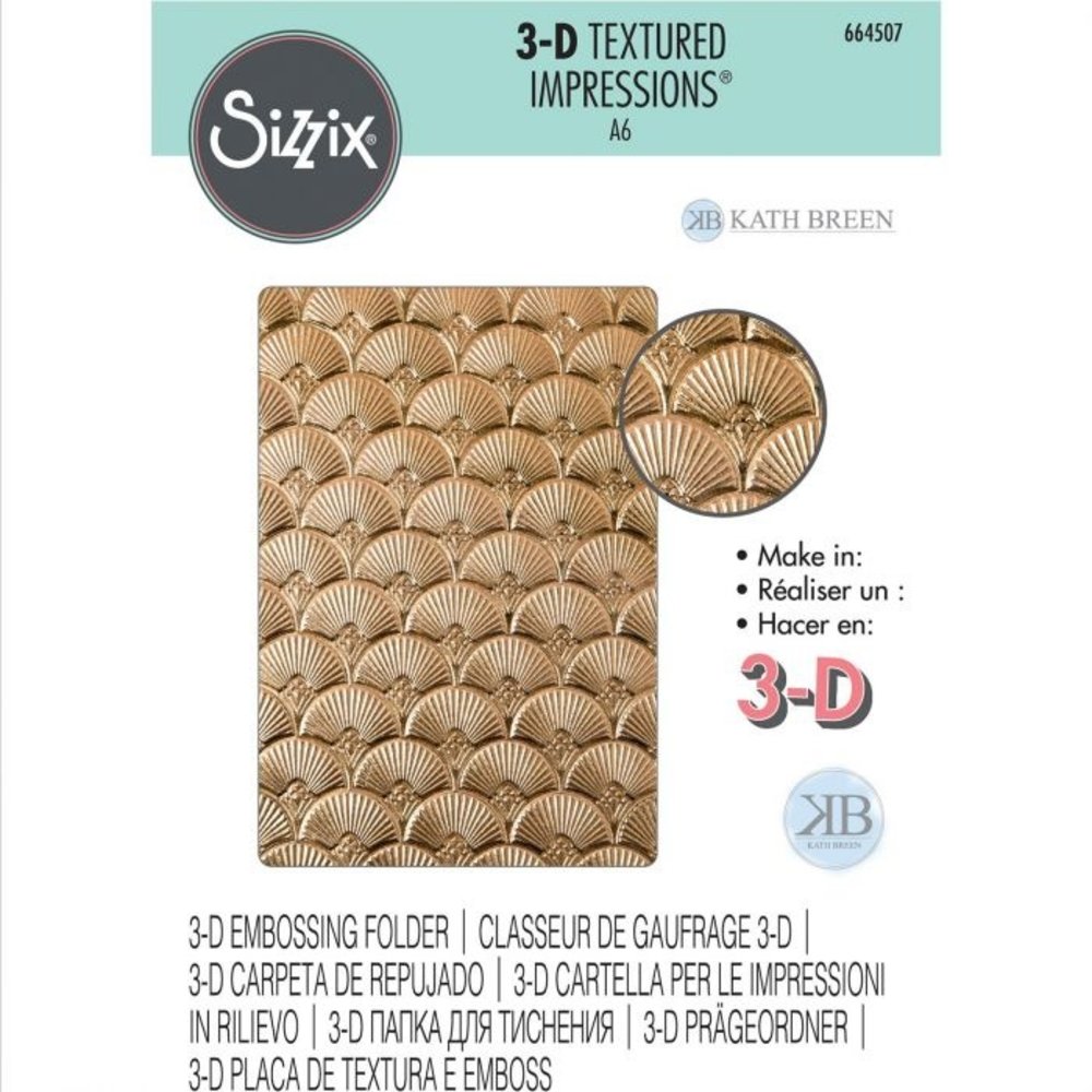Sizzix 3D Texture Impressions Art Deco (664507) Sizzix 3D Texture Impressions Art Deco (664507)