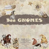 Bella Luna Crafts Bee Gnomes 8x8 Inch Collection Pack (BLC-0017/s)