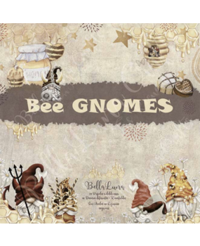 Bella Luna Crafts Bee Gnomes 8x8 Inch Collection Pack (BLC-0017/s)