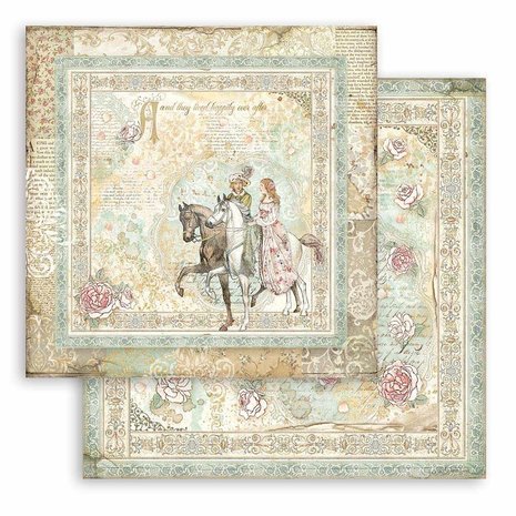 Stamperia Sleeping Beauty 12x12 Inch Paper Pack (SBBL89) Stamperia Sleeping Beauty 12x12 Inch Paper Pack (SBBL89)