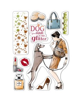 Ciao Bella Papercrafting Dog Air Is My Glitter A5 Clear Stamps (PS8001) Ciao Bella Papercrafting Dog Air Is My Glitter A5 Clear Stamps (PS8001)