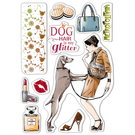 Ciao Bella Papercrafting Dog Air Is My Glitter A5 Clear Stamps (PS8001) Ciao Bella Papercrafting Dog Air Is My Glitter A5 Clear Stamps (PS8001)