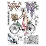 Ciao Bella Papercrafting Je Suis Ce Que Je Suis A5 Clear Stamps (PS8004)