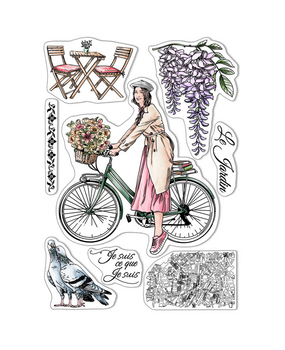 Ciao Bella Papercrafting Je Suis Ce Que Je Suis A5 Clear Stamps (PS8004) Ciao Bella Papercrafting Je Suis Ce Que Je Suis A5 Clear Stamps (PS8004)