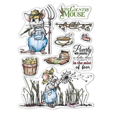 Ciao Bella Papercrafting The Country Mouse A5 Clear Stamps (PS8009)