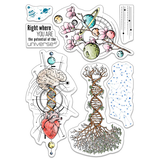 Ciao Bella Papercrafting Universe Is Heart And Mind A5 Clear Stamps (PS8011)