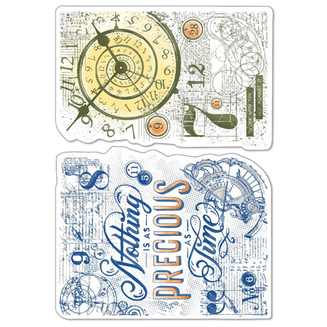 Ciao Bella Papercrafting Nothing Is As Precious As Time A6 Clear Stamps (PS6063)