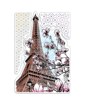 Ciao Bella Papercrafting Le Magnolia A6 Clear Stamps (PS6064) Ciao Bella Papercrafting Le Magnolia A6 Clear Stamps (PS6064)