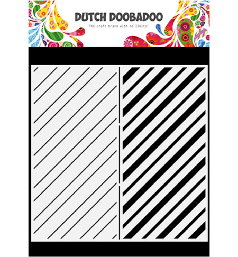 Dutch Doobadoo Dutch Mask Art Slimline Stripes (470.784.010)