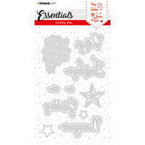 Studio Light Essentials Snijmal Christmas Prettige Feestdagen nr.59 (SL-ES-CD59)*