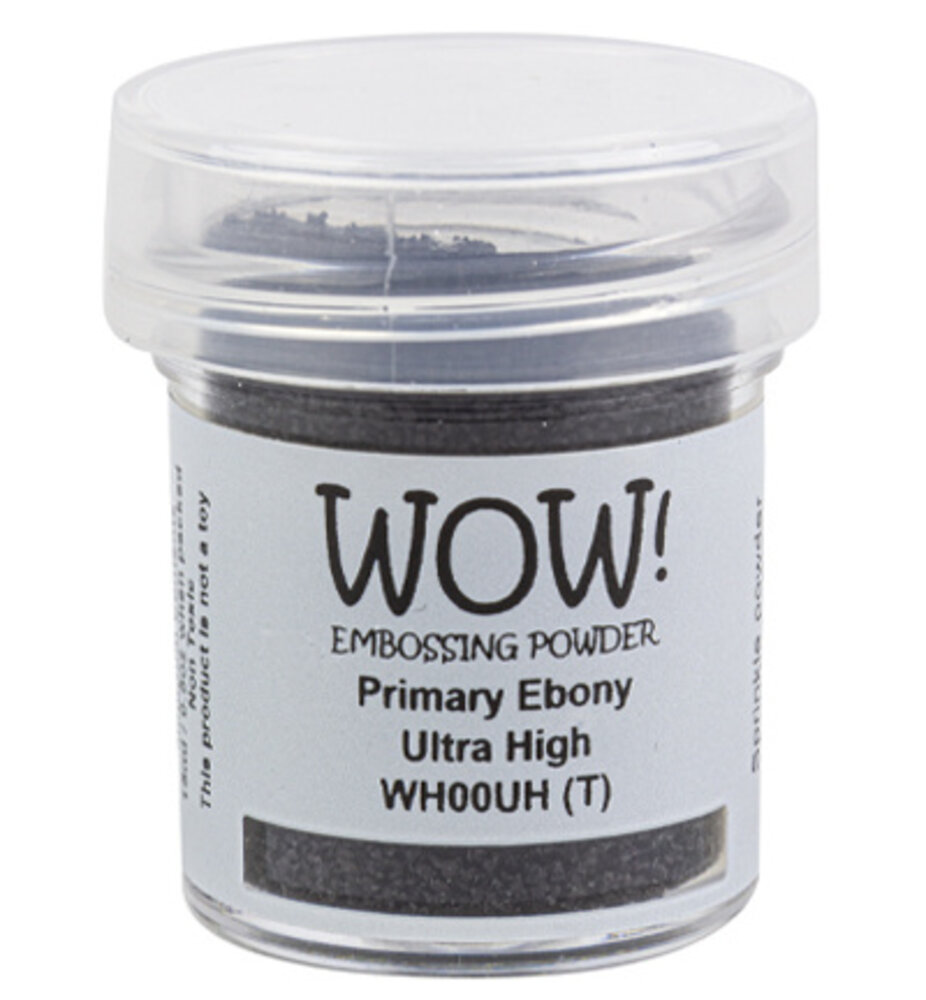 WOW! Primary Ebony Ultra High Embossing Powder (WH00UH) WOW! Primary Ebony Ultra High Embossing Powder (WH00UH)