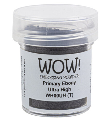 WOW! Primary Ebony Ultra High Embossing Powder (WH00UH) WOW! Primary Ebony Ultra High Embossing Powder (WH00UH)