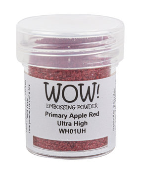 WOW! Primary Apple Red Ultra High Embossing Powder (WH01UH) WOW! Primary Apple Red Ultra High Embossing Powder (WH01UH)