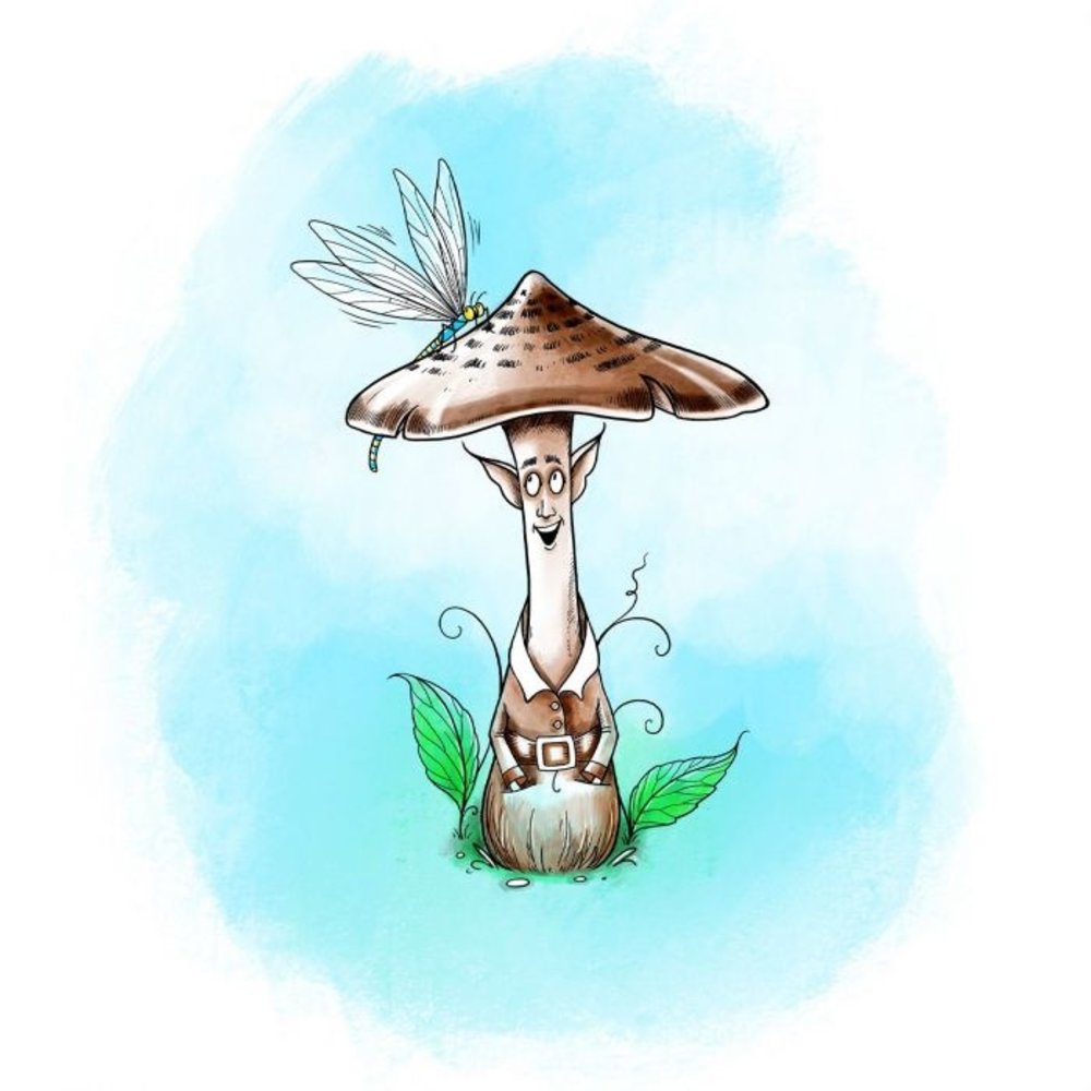 Pink Ink Designs Shitake Happens A6 Clear Stamp Set (PI114)