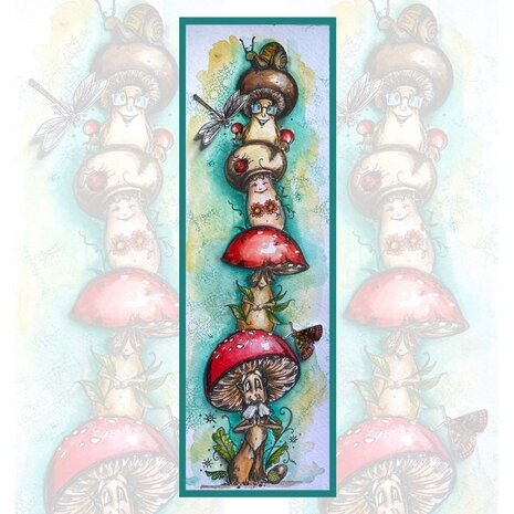 Pink Ink Designs Toadally Amazing A6 Clear Stamp Set (PI115)