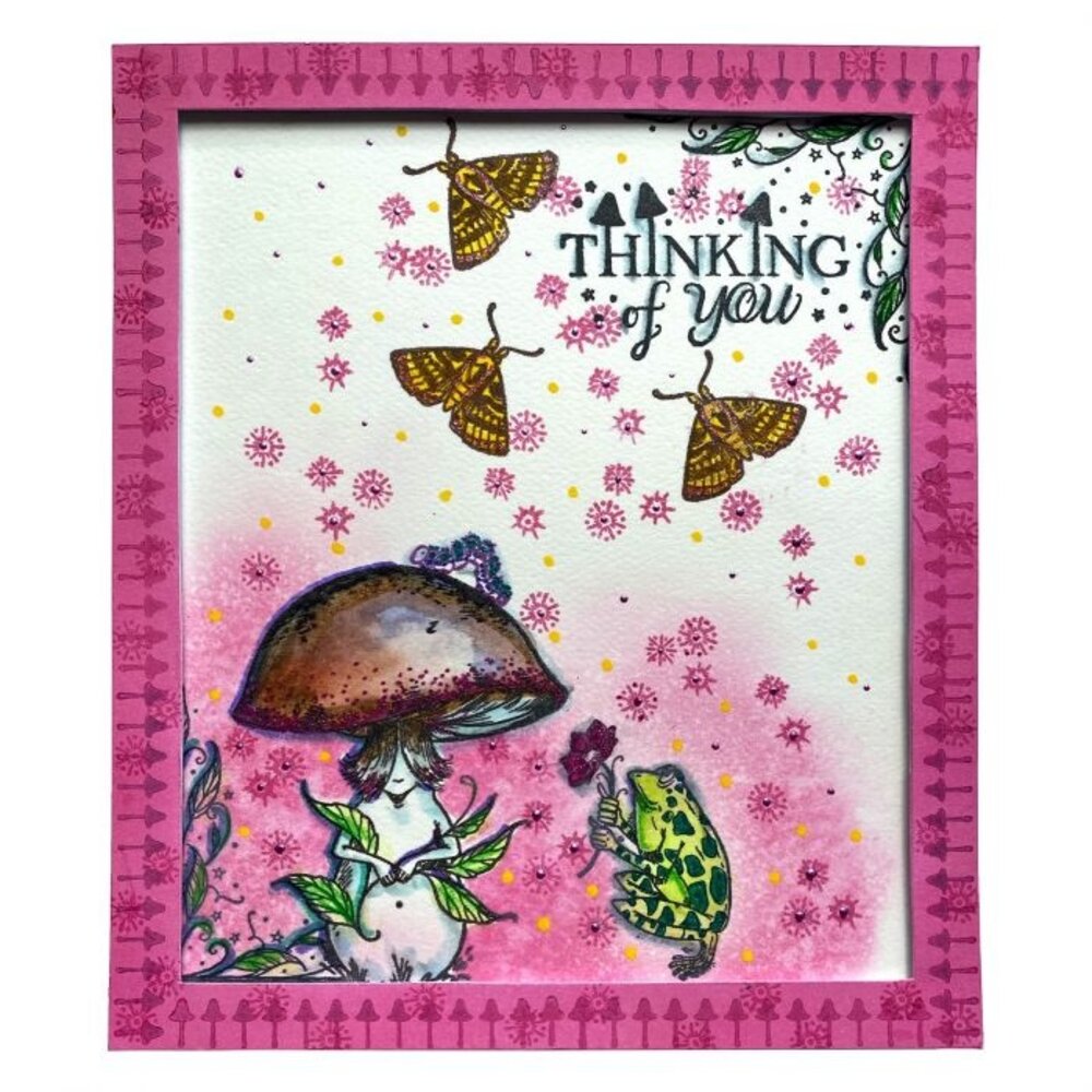 Pink Ink Designs Toadally Amazing A6 Clear Stamp Set (PI115)