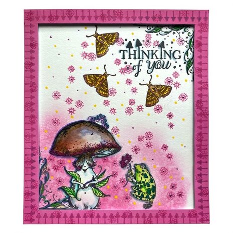 Pink Ink Designs Toadally Amazing A6 Clear Stamp Set (PI115)