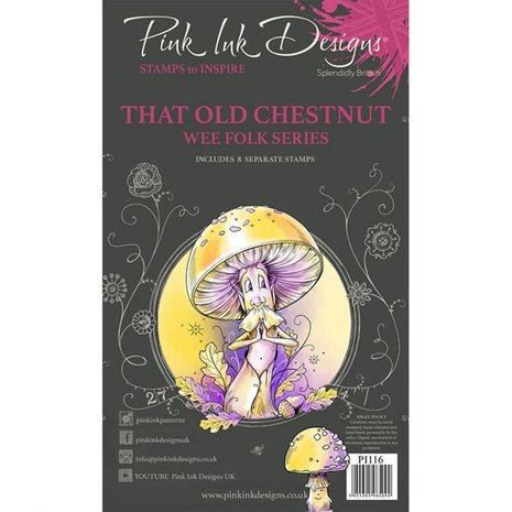 Pink Ink Designs That Old Chestnut A6 Clear Stamp Set (PI116)