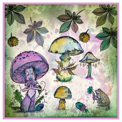 Pink Ink Designs That Old Chestnut A6 Clear Stamp Set (PI116)