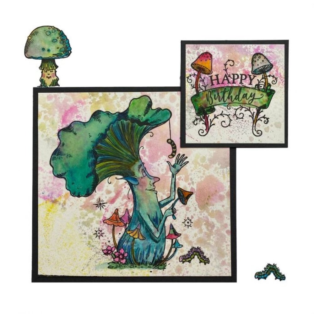 Pink Ink Designs Oyster Frills A6 Clear Stamp Set (PI117) Pink Ink Designs Oyster Frills A6 Clear Stamp Set (PI117)