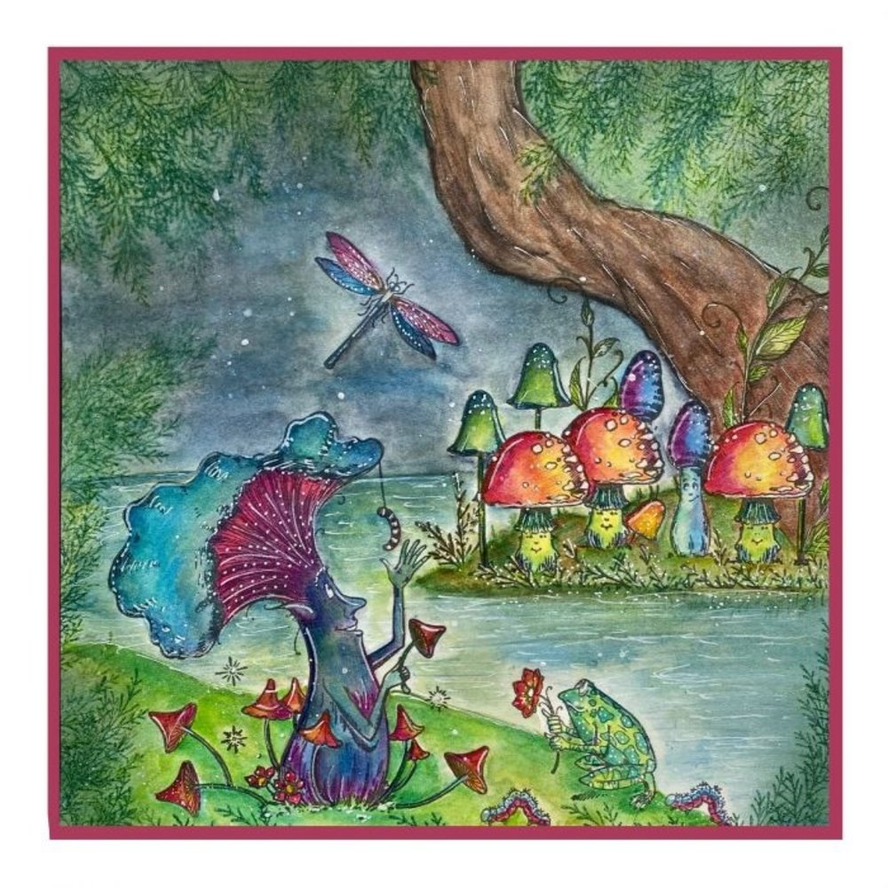 Pink Ink Designs Oyster Frills A6 Clear Stamp Set (PI117) Pink Ink Designs Oyster Frills A6 Clear Stamp Set (PI117)