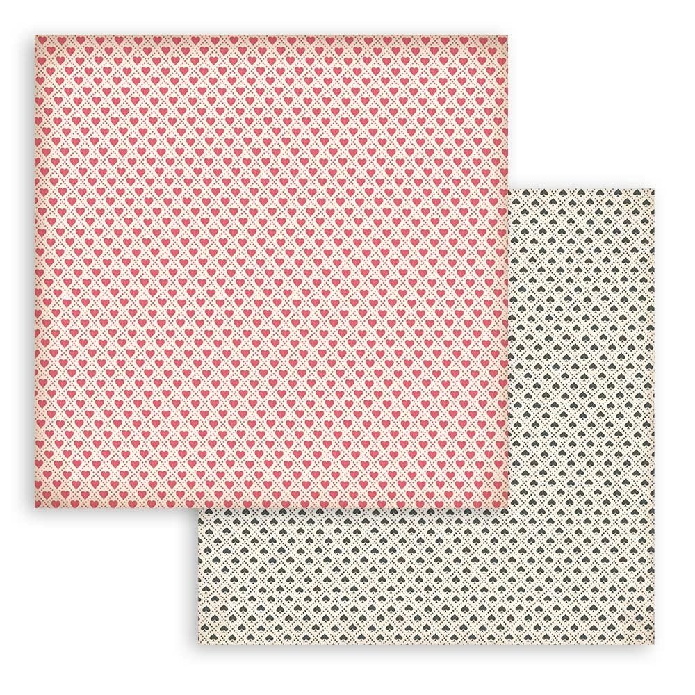 Stamperia Alice Backgrounds 8x8 Inch Paper Pack (SBBS46) Stamperia Alice Backgrounds 8x8 Inch Paper Pack (SBBS46)