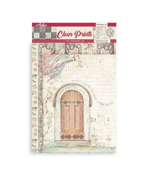 Stamperia Alice Through the Looking Glass Acetate Clear Prints A4 (SBA412)* Stamperia Alice Through the Looking Glass Acetate Clear Prints A4 (SBA412)*