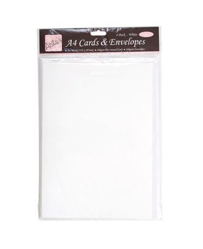 Anita's A4 Cards & Envelopes White (ANT 1517000) Anita's A4 Cards & Envelopes White (ANT 1517000)