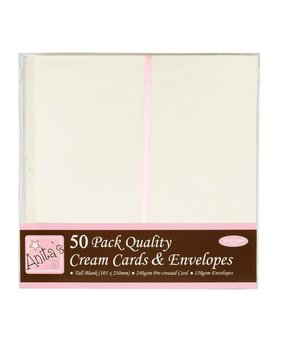 Anita's Tall Cards & Envelopes Cream (ANT 1513021) Anita's Tall Cards & Envelopes Cream (ANT 1513021)