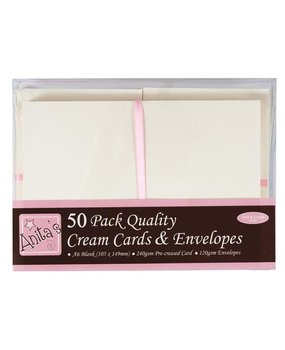 Anita's A6 Cards & Envelopes Cream (ANT 1511021) Anita's A6 Cards & Envelopes Cream (ANT 1511021)