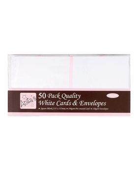 Anita's Square Cards & Envelopes White (ANT 1512020) Anita's Square Cards & Envelopes White (ANT 1512020)
