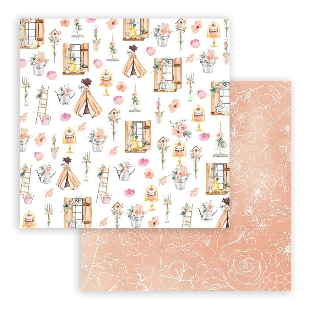 Stamperia Celebration 8x8 Inch Paper Pack (SBBS37) Stamperia Celebration 8x8 Inch Paper Pack (SBBS37)