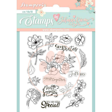 Stamperia Celebration Siempre Juntos Clear Stamps (WTKJR36) Stamperia Celebration Siempre Juntos Clear Stamps (WTKJR36)