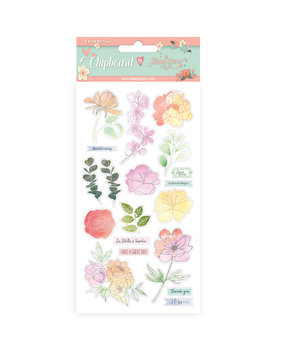 Stamperia Chipboard Celebration Flowers 15x30cm (DFLCB29)*