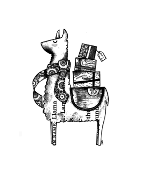 Crafty Individuals Luigi the Llama Unmounted Rubber Stamps (CI-567) Crafty Individuals Luigi the Llama Unmounted Rubber Stamps (CI-567)