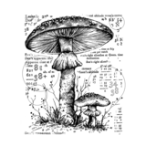 Crafty Individuals Counting Toadstools Unmounted Rubber Stamps (CI-574)