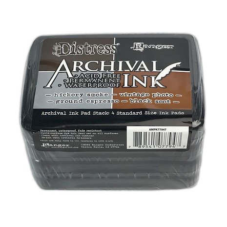 Ranger Tim Holtz Distress® Archival Ink™ 4-Pack (AMPK77947)