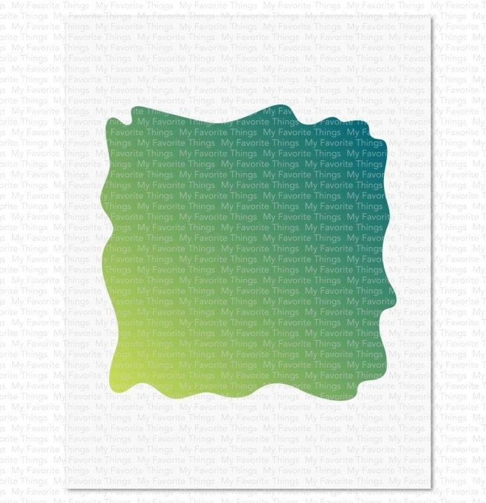 My Favorite Things Watercolor Wash Square Stencil (ST-158)