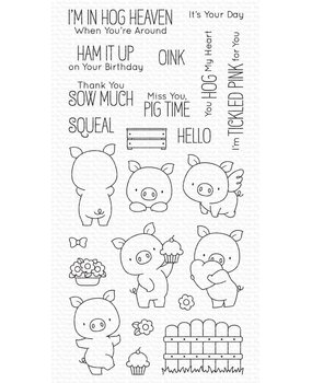 My Favorite Things Hog Heaven Clear Stamps (BB-131) My Favorite Things Hog Heaven Clear Stamps (BB-131)