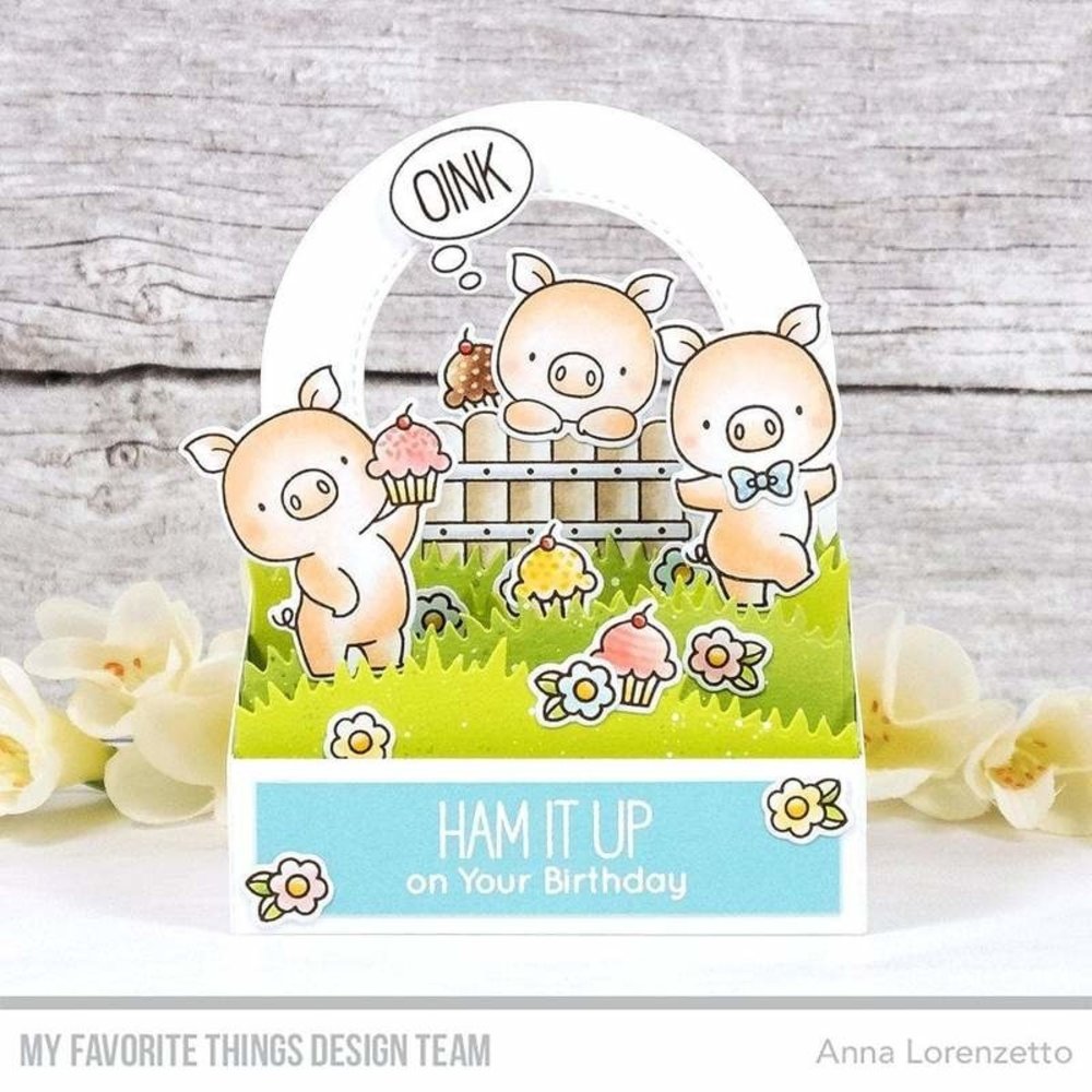 My Favorite Things Hog Heaven Clear Stamps (BB-131) My Favorite Things Hog Heaven Clear Stamps (BB-131)