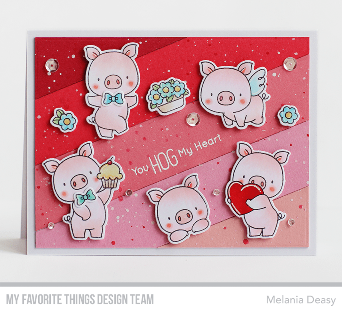 My Favorite Things Hog Heaven Clear Stamps (BB-131) My Favorite Things Hog Heaven Clear Stamps (BB-131)