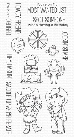 My Favorite Things Saddle Up & Celebrate Clear Stamps (BB-135) My Favorite Things Saddle Up & Celebrate Clear Stamps (BB-135)
