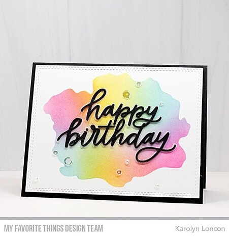 My Favorite Things Happy Birthday Clear Stamps (CS-580) My Favorite Things Happy Birthday Clear Stamps (CS-580)